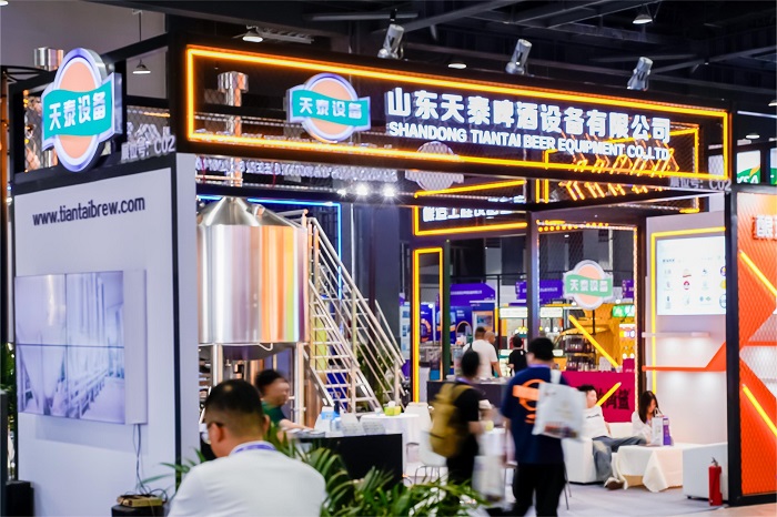 山东天泰啤酒设备参展